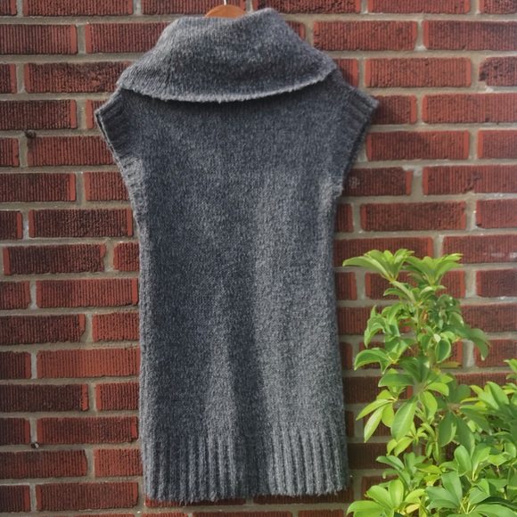 Nine West Cowl Neck Knit Sweater Dress - Picture 5 of 7